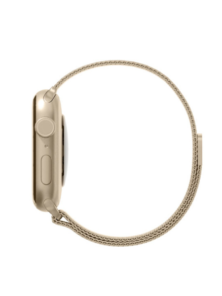 Ремешок VLP для Apple Watch 38/40/41 из нержавеющей стали, шампань
