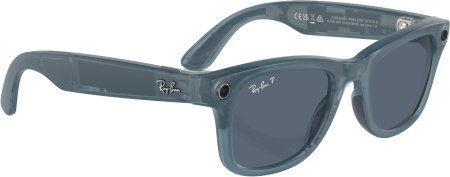Умные очки Ray-Ban Meta Smart Glasses Wayfarer Sunglasses Dusty Blue