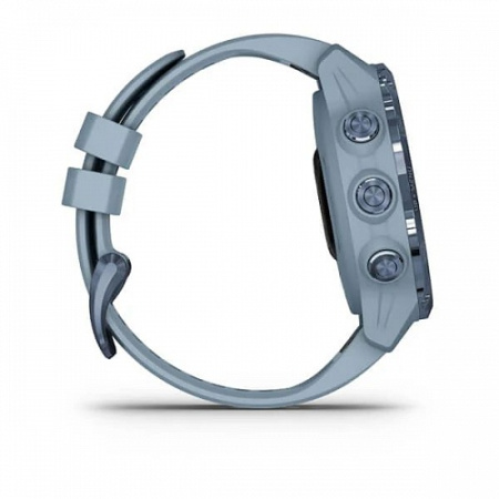 Умные часы Garmin Descent Mk2S Mineral Blue with Sea Foam Silicone Band Умные часы Garmin Descent Mk2S Mineral Blue with Sea Foam Silicone Band