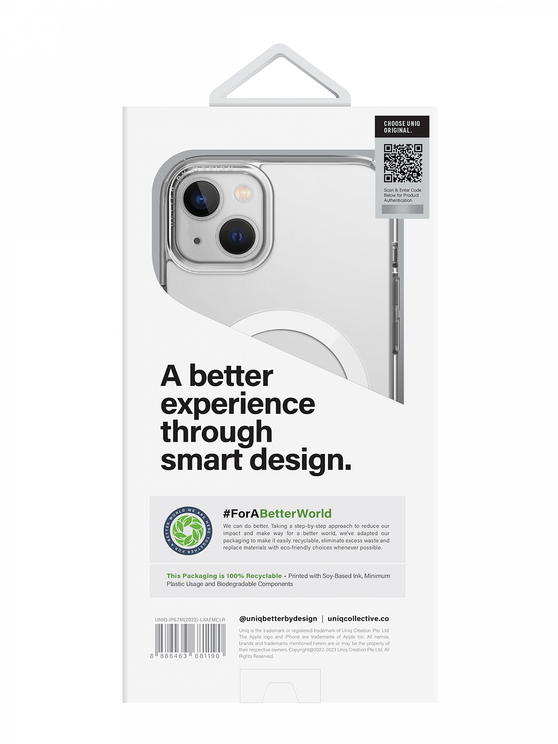 Uniq для iPhone 14 Plus чехол Lifepro Xtreme AF Frost Clear (MagSafe) Uniq для iPhone 14 Plus чехол Lifepro Xtreme AF Frost Clear (MagSafe)