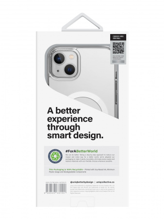 Uniq для iPhone 14 Plus чехол Lifepro Xtreme AF Frost Clear (MagSafe) Uniq для iPhone 14 Plus чехол Lifepro Xtreme AF Frost Clear (MagSafe)