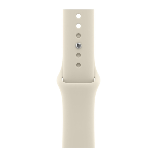 Apple Watch S12, 46 mm, корпус из алюминия бронзового цвета, спортивный ремешок бежевого цвета