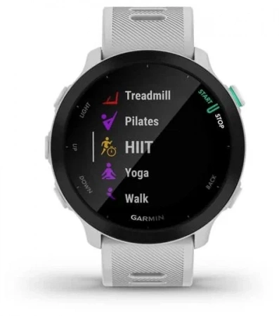 Умные часы Garmin Forerunner 55 42 мм, белый