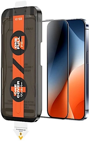 Защитное стекло для iPhone 16 Pro Max Фирменное ES-01 Защитное стекло для iPhone 16 Pro Max Фирменное ES-01