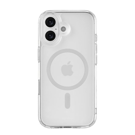 Чехол защитный uBear Real Mag Case для iPhone 17, MagSafe, усиленный, Прозрачный Чехол защитный uBear Real Mag Case для iPhone 17, MagSafe, усиленный, Прозрачный