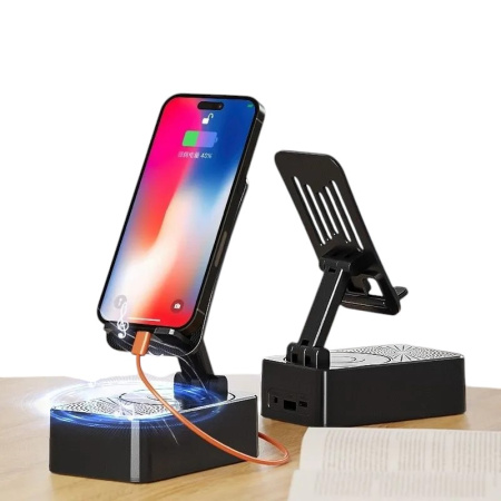 Беспроводная колонка Vearto 3в1 (подставка для планшета и power bank)