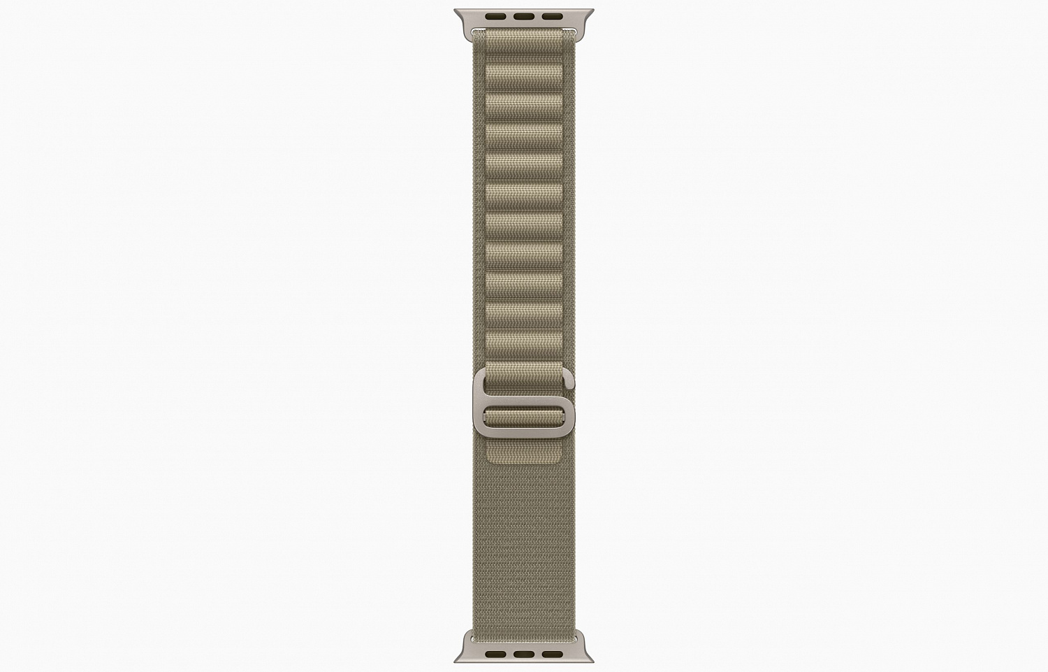 Apple Watch Ultra 2 Titanium Case with Olive Alpine Loop Medium