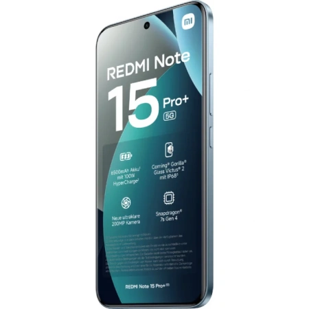 Xiaomi Redmi Note 15 Pro+ 5G 12/512Gb Glacier Blue