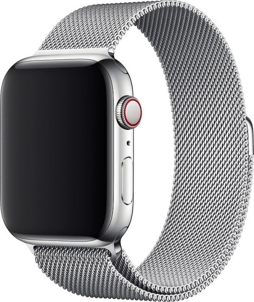 Ремешок Gurdini Classic Metal Series Apple Watch 42/44/45/46/49 mm Silver