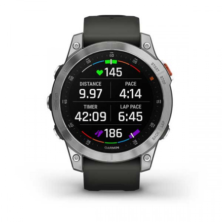 Умные часы Garmin Epix Gen 2, серый стальной
