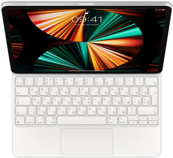 Клавиатура Magic Keyboard для iPad Pro 12,9 дюйма (5‑го поколения, 2021) White