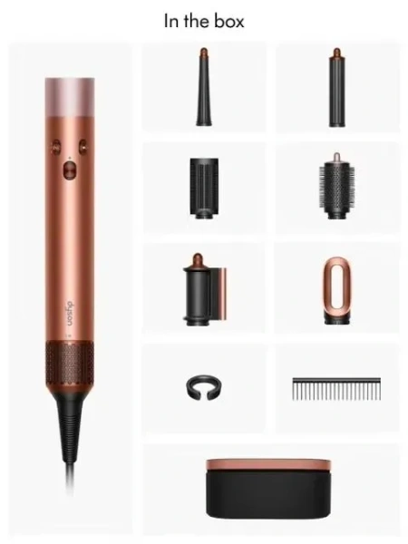 Стайлер Dyson Airwrap HS08 i.d Complete Long (Amber silk) Стайлер Dyson Airwrap HS08 i.d Complete Long (Amber silk)