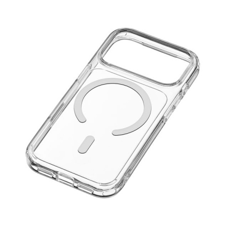 Чехол защитный uBear Real Mag Case для iPhone 17 Pro, MagSafe, усиленный, Прозрачный Чехол защитный uBear Real Mag Case для iPhone 17 Pro, MagSafe, усиленный, Прозрачный