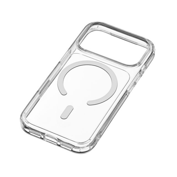 Чехол защитный uBear Real Mag Case для iPhone 17 Pro, MagSafe, усиленный, Прозрачный Чехол защитный uBear Real Mag Case для iPhone 17 Pro, MagSafe, усиленный, Прозрачный