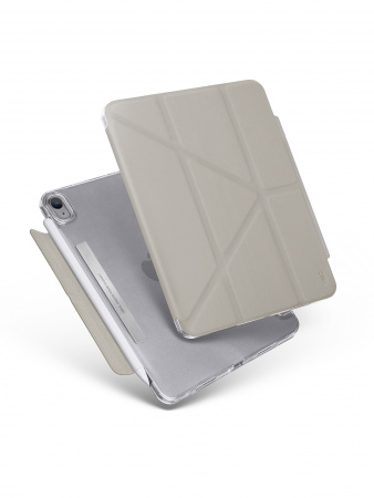 Чехол Uniq для iPad Mini 6 (2021) Camden Anti-microbial Grey Чехол Uniq для iPad Mini 6 (2021) Camden Anti-microbial Grey