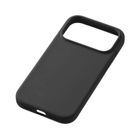 Чехол защитный uBear Touch Mag Case для iPhone 17 Pro, MagSafe, силикон, софт-тач, Черный