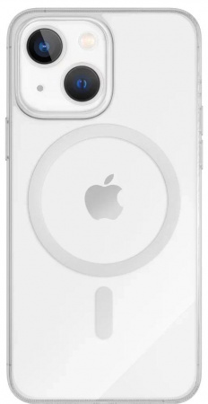 Чехол для iPhone 14 Plus vlp Crystal case MagSafe прозрачный