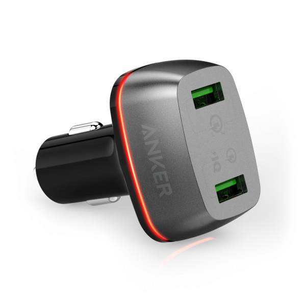 АЗУ Anker PowerDrive+ 2 with Quick Charge 3.0