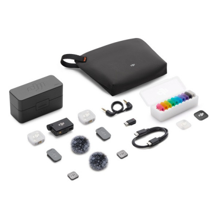 Микрофон DJI Mic Mini 2 (2 TX + 1 RX + Charging Case)