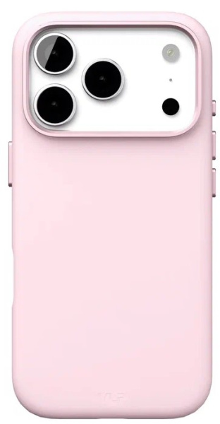 Чехол защитный VLP Aster Pro Case с MagSafe для iPhone 17 Pro, розовый
