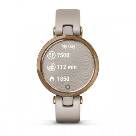Умные часы Garmin Lily, розовое золото/песочный