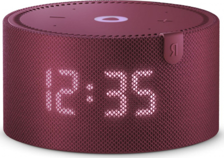 Яндекс Станция Мини 2 с часами Красная Яндекс Станция Мини 2 с часами Красная