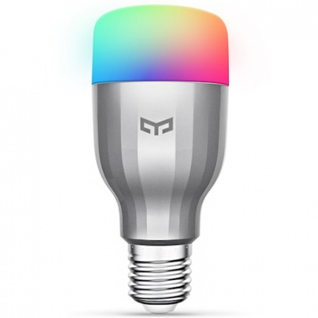 Лампа светодиодная Yeelight LED Bulb Color Silver YLDP02YL (GPX4002RT), E27, 9Вт Лампа светодиодная Yeelight LED Bulb Color Silver YLDP02YL (GPX4002RT), E27, 9Вт