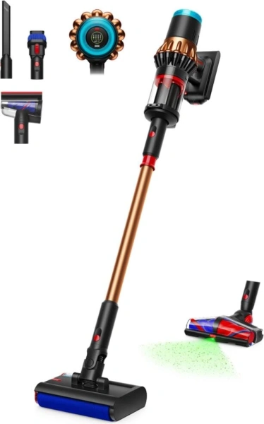 Вертикальный пылесос Dyson V16 Piston Animal Submarine  Black Copper