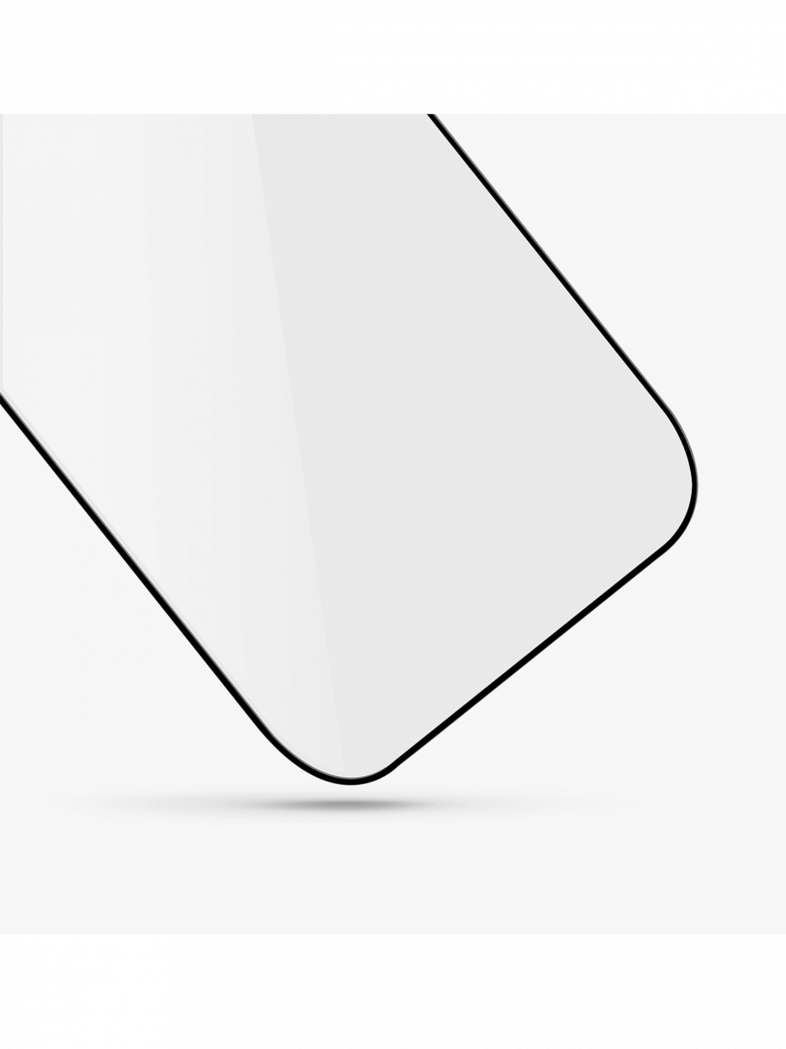 Стекло Uniq для iPhone 14 Pro OPTIX Vivid (true colors) Clear/Black