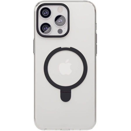 Чехол iPhone 15 6.1" Polo Primo with magsafe ring Black