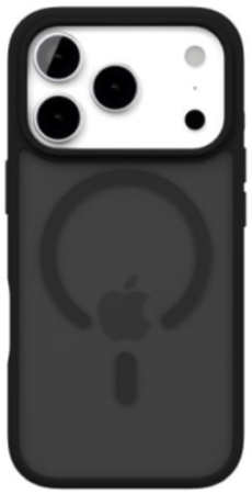 Чехол защитный VLP LITE Bloom Case с MagSafe для iPhone 17 Pro, черный