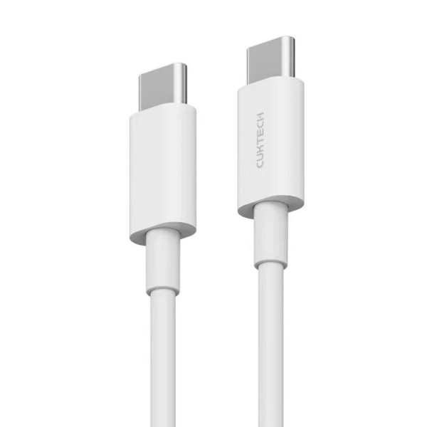 Кабель Type-C/Type-C Xiaomi (Mi) Cuktech 100 см 100W PD 5А (KLC-5499) белый Кабель Type-C/Type-C Xiaomi (Mi) Cuktech 100 см 100W PD 5А (KLC-5499) белый