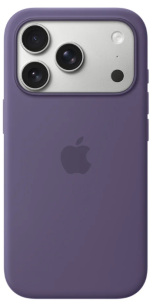 Чехол накладка для iPhone 17 Pro 6.3" Silicone Case (Button/Magsafe) Purple Fog
