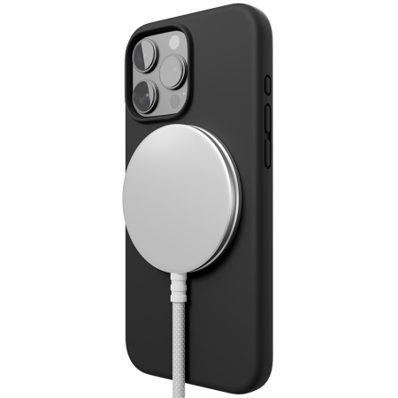 Чехол защитный VLP LITE Mist Case с MagSafe для iPhone 16, черный