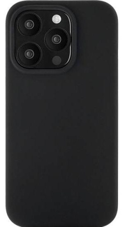 Чехол защитный uBear Touch Mag Case, iPhone 15 Pro, MagSafe, силикон, черный