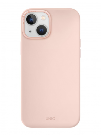 Uniq для iPhone 14 Plus чехол LINO Pink (Magsafe)