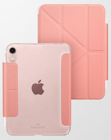 Чехол Uniq для iPad Mini 6 (2021) Camden Anti-microbial Pink