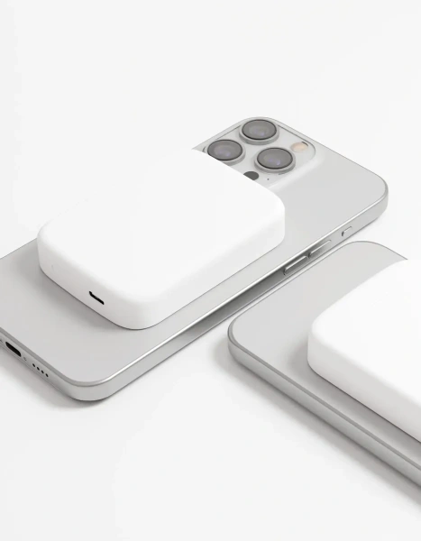 Аккумулятор внешний VLP Mag Energy 5000 mAh PD20W, USB-C, белый Аккумулятор внешний VLP Mag Energy 5000 mAh PD20W, USB-C, белый