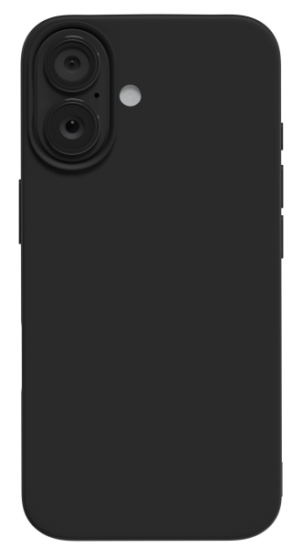 Чехол AceCase Soft Shell iPhone 16 (KA005) Black