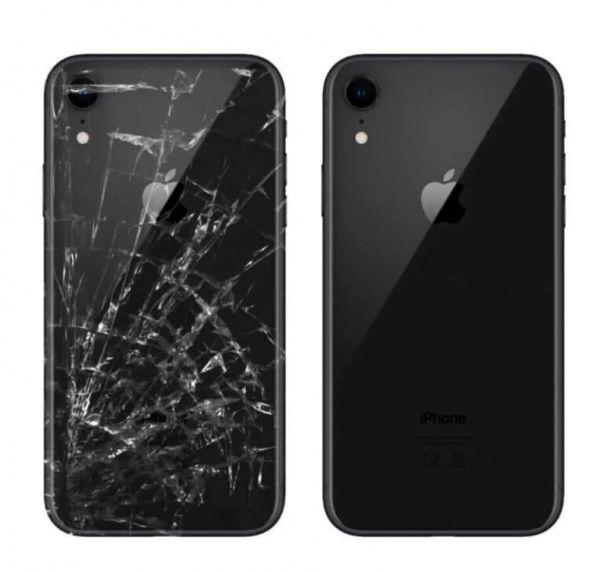 Замена заднего стекла на iPhone XR