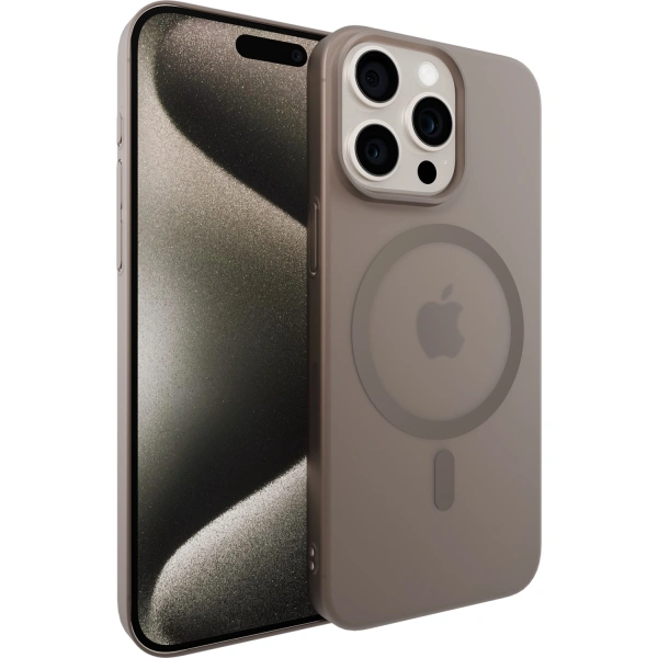 Чехол накладка iPhone 16 Pro Max 6.9" Gurdini Slim Series with Magsafe Desert Чехол накладка iPhone 16 Pro Max 6.9" Gurdini Slim Series with Magsafe Desert