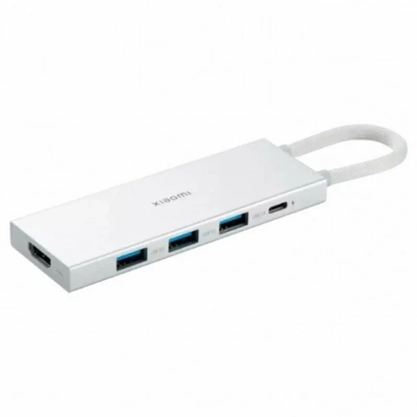 Переходник - Хаб Xiaomi 5 в 1 с USB Type-C USB3.0 HDMI 4K PD100W (XMDS05YM) Переходник - Хаб Xiaomi 5 в 1 с USB Type-C USB3.0 HDMI 4K PD100W (XMDS05YM)