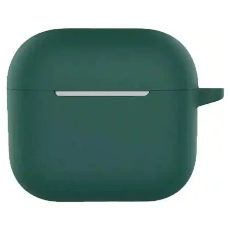 Чехол для Airpods 4 Gurdini силиконовый зеленый