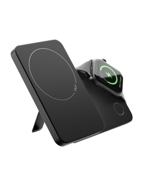 Аккумулятор внешний VLP Diamond Energy Pro MagSafe, Qi2, 5000 mAh, 3A, USB-C, черный