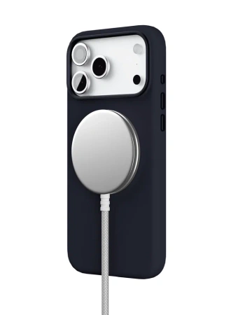 Чехол защитный VLP Aster Pro Case с MagSafe для iPhone 17 ProMax, темно-синий