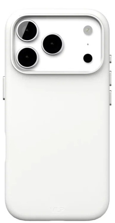 Чехол защитный VLP Aster Pro Case с MagSafe для iPhone 17 Pro, белый