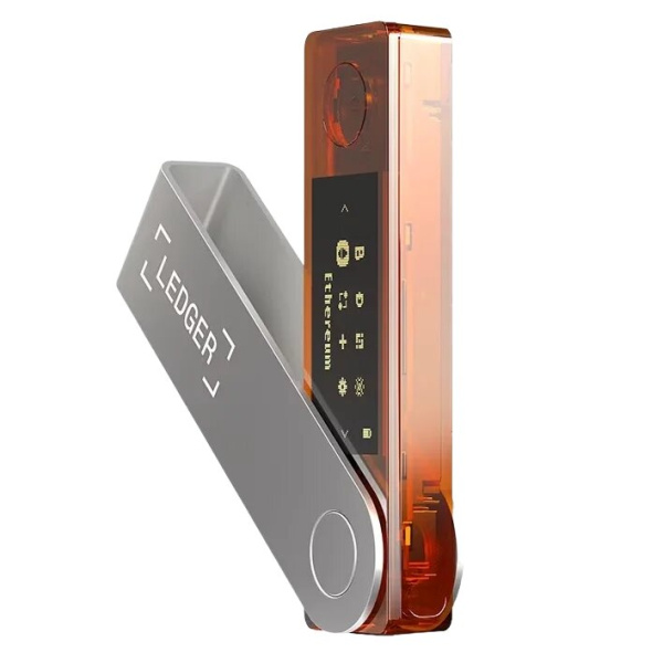 Холодный Криптокошелек Ledger Nano X Blazing Orange