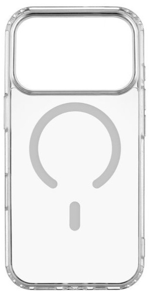 Чехол защитный uBear Real Mag Case для iPhone 17 Pro Max, MagSafe, усиленный, Прозрачный Чехол защитный uBear Real Mag Case для iPhone 17 Pro Max, MagSafe, усиленный, Прозрачный
