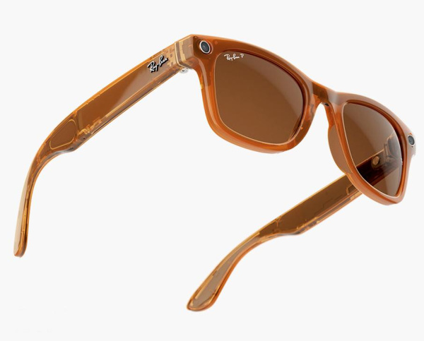 Умные очки Ray-Ban Meta Smart Glasses Wayfarer Shiny Caramel/Polar Brown Умные очки Ray-Ban Meta Smart Glasses Wayfarer Shiny Caramel/Polar Brown