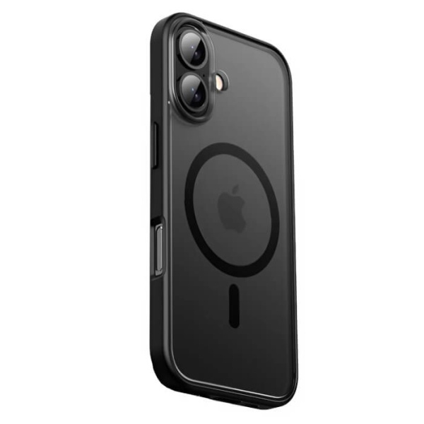 Чехол iPhone 16 6.1" Gurdini Shockproof Case with Magsafe Black